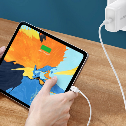 Cablu Date si Incarcare USB-C - USB-C UGREEN US264, 60W, 0.5m, Alb