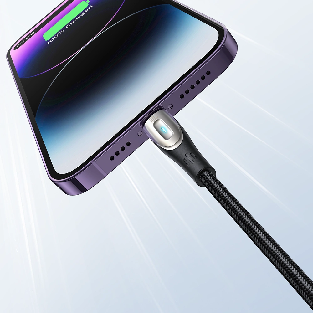 Cablu Date si Incarcare USB-C - Lightning Joyroom S-A31, 30W, 1.2m, Negru
