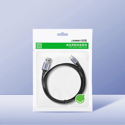 Cablu Date si Incarcare USB-A - USB-C UGREEN US288, 18W, 1.5m, Negru