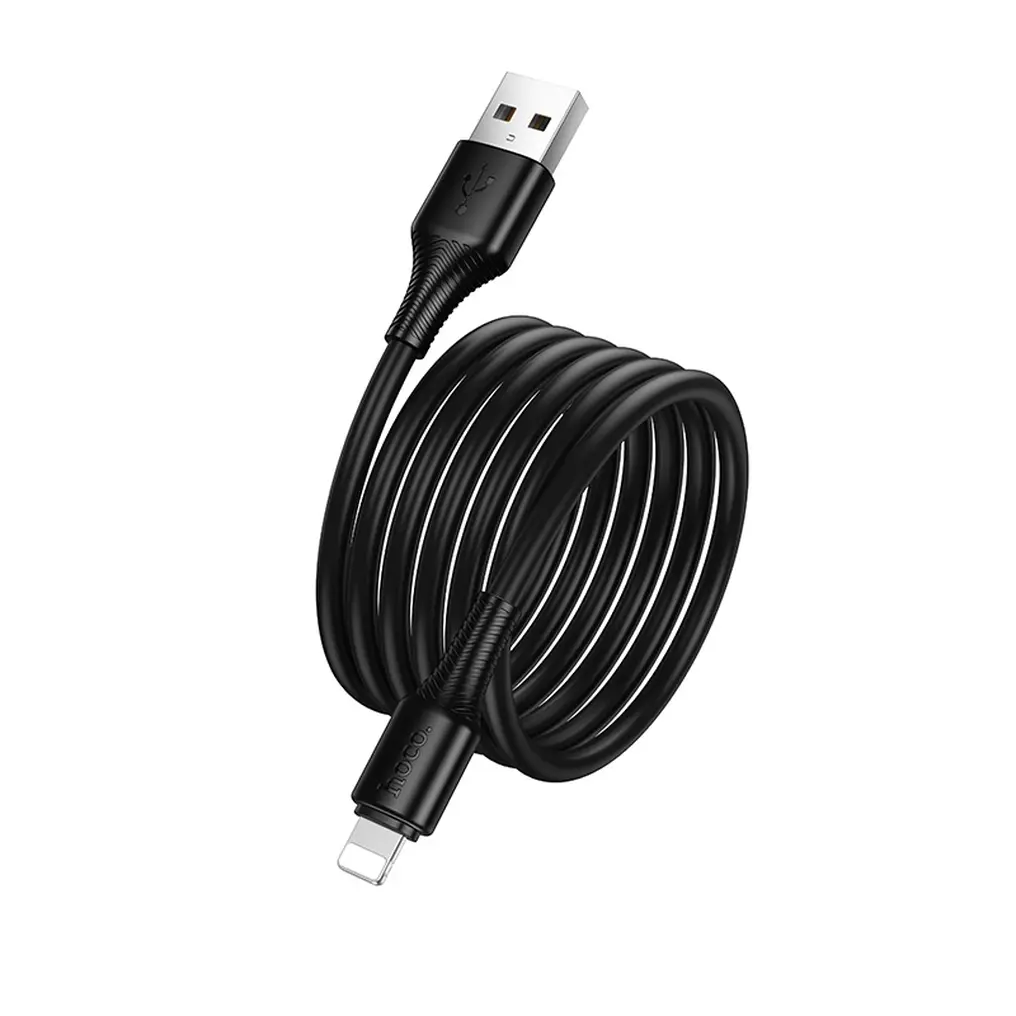 Cablu Date si Incarcare USB-A - Lightning HOCO X120, 18W, 1m, Negru