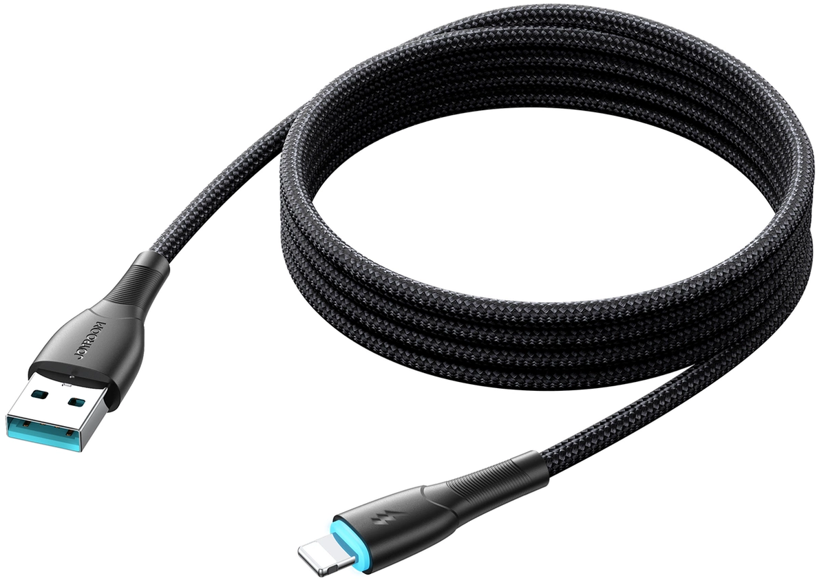 Cablu Date si Incarcare USB-A - Lightning Joyroom S-A32, 18W, 1m, Negru