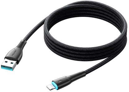 Cablu Date si Incarcare USB-A - Lightning Joyroom S-A32, 18W, 1m, Negru