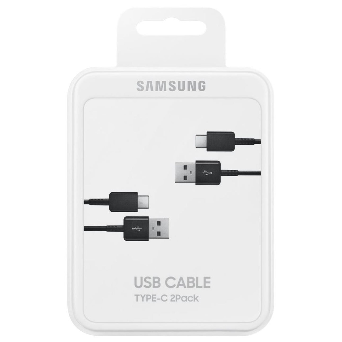 Cablu Date si Incarcare USB-A - USB-C Samsung 2-Pack, 25W, 1.5m, Negru EP-DG930MBEGWW