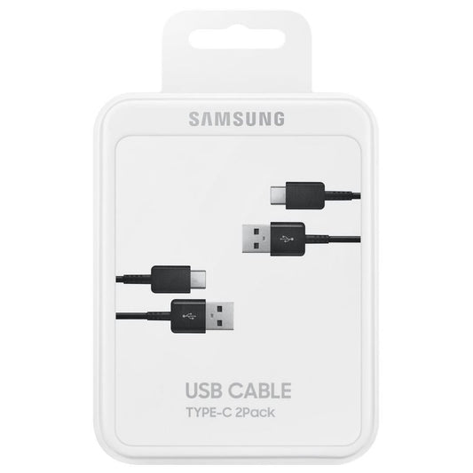 Samsung USB-A do USB-C Kabel do ładowania i transmisji danych, 2-pak, 25 W, 1,5 m, czarny EP-DG930MBEGGWW