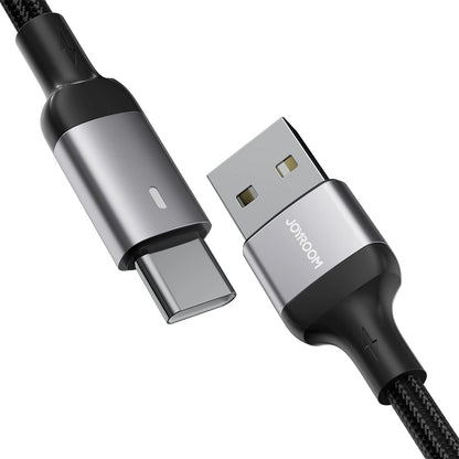 Cablu Date si Incarcare USB-A - USB-C Joyroom A10, 18W, 1.2m, Negru