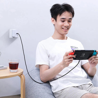 Cablu Date si Incarcare USB-C - USB-C UGREEN US316, 100W, 1.5m, Gri