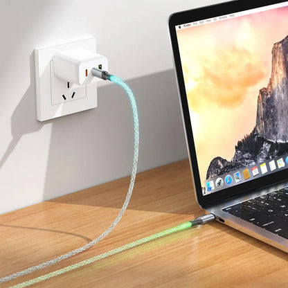 Cablu Date si Incarcare USB-C - USB-C HOCO U112, 60W, 1m, Gri