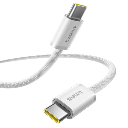 Cablu Date si Incarcare USB-C - USB-C Baseus Dynamic 4 Series, 100W, 2m, Alb P10381400211-01