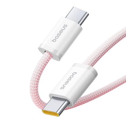 Cablu Date si Incarcare USB-C - USB-C Baseus Dynamic 4 Series, 100W, 2m, Roz P10381400411-01