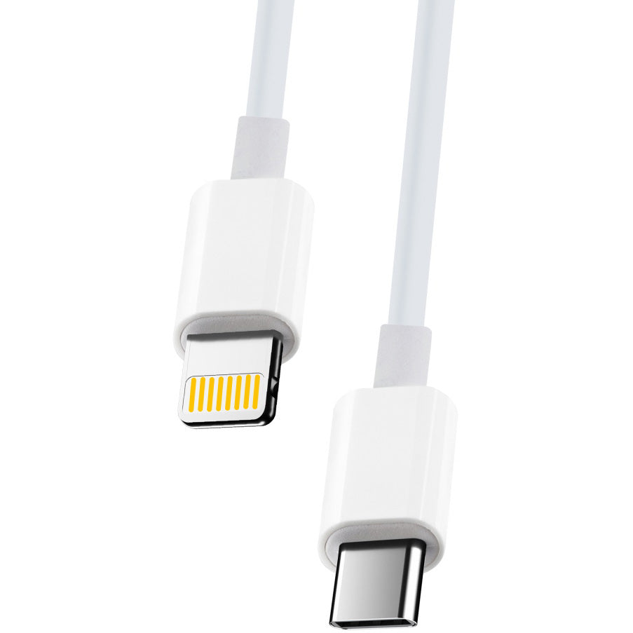 Cablu Date si Incarcare USB-C - Lightning MaXlife MXUC-05, 20W, 1m, Alb