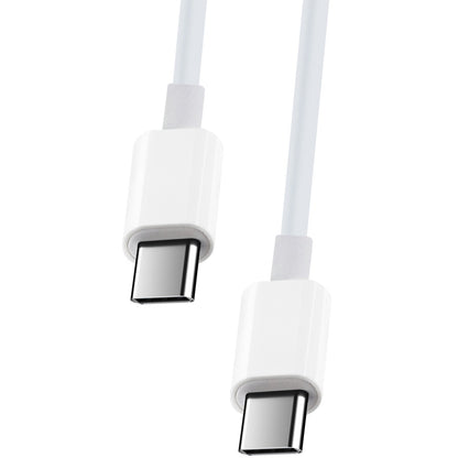 Cablu Date si Incarcare USB-C - USB-C MaXlife MXUC-05, 60W, 1m, Alb