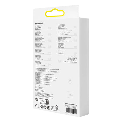 Cablu Date si Incarcare USB-A - USB-C Baseus Explorer, 100W, 1m, Mov CATS010405