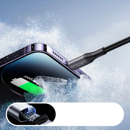 Cablu Date si Incarcare USB-A - Lightning Joyroom S-A28 Flash, 18W, 2m, Negru