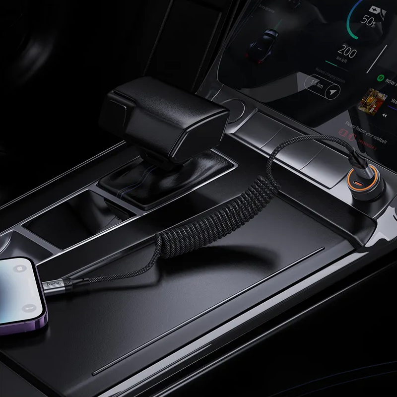 Cablu Date si Incarcare USB-A - Lightning HOCO X121, 27W, 1.5m, Negru