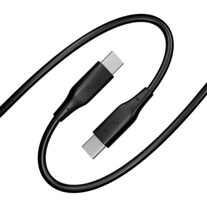 Cablu Date si Incarcare USB-C - USB-C Allity. AUC-02, 100W, 2m, Negru
