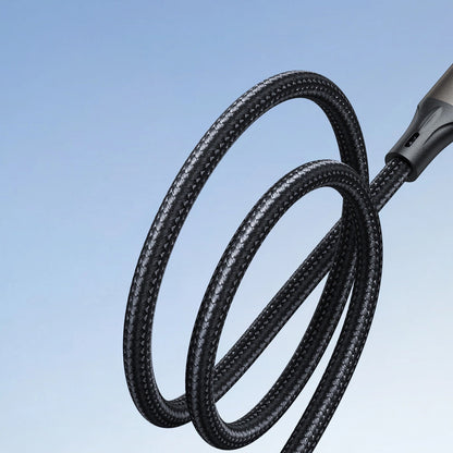 Cablu Date si Incarcare USB-C - USB-C Joyroom S-A25 Light-Speed, 100W, 1.2m, Negru