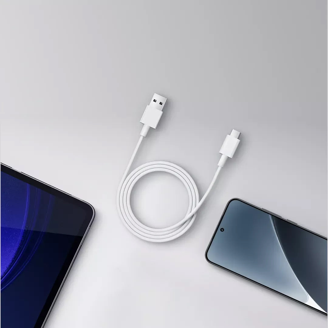 Cablu Date si Incarcare USB-C - USB-C Xiaomi, 120W, 1m, Alb BHR087KGL