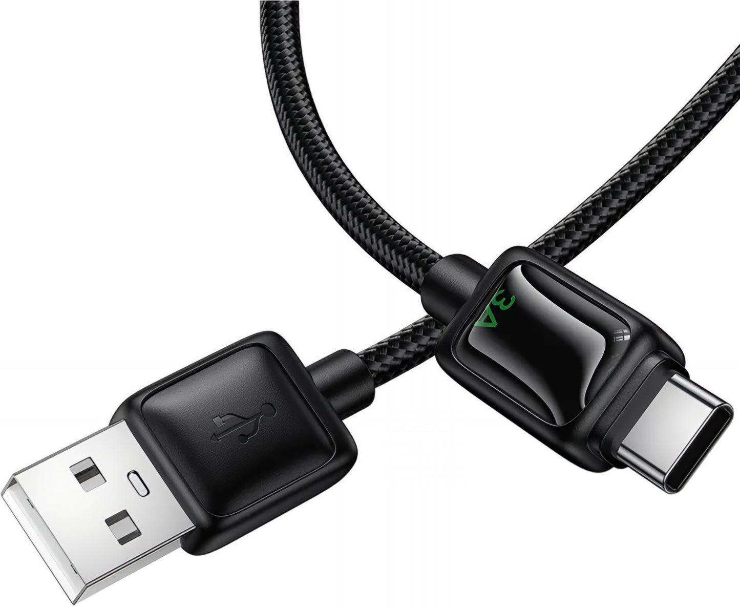 Cablu Date si Incarcare USB-A - USB-C HOCO U146, 36W, 1.2m, Negru