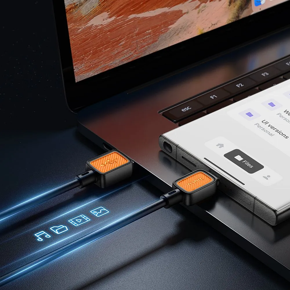 Cablu Date si Incarcare USB-A - USB-C HOCO X108, 18W, 1m, Negru