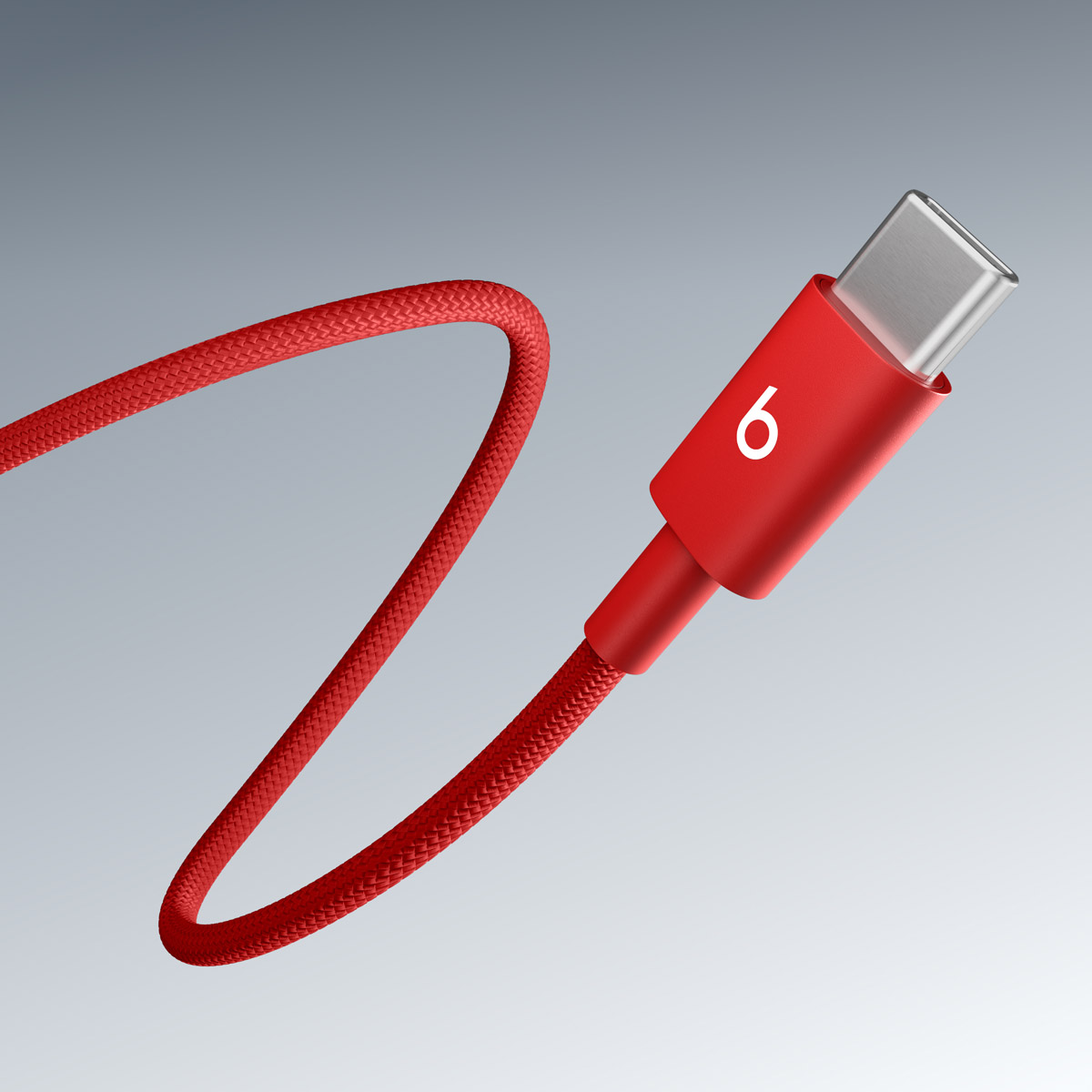 Cablu Date si Incarcare USB-C - USB-C Beats, 1.5m, Rosu MDGF4ZM/A