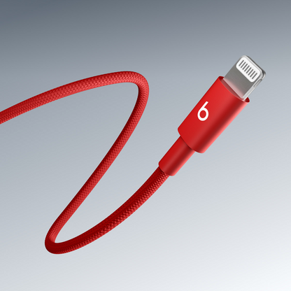 Cablu Date si Incarcare USB-C - Lightning Beats, 1.5m, Rosu MFEH4ZM/A
