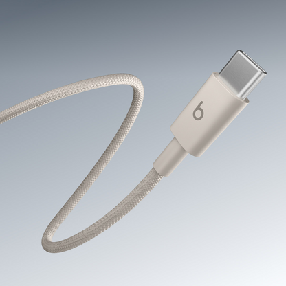 Cablu Date si Incarcare USB-C - USB-C Beats, 1.5m, Bej MDGD4ZM/A