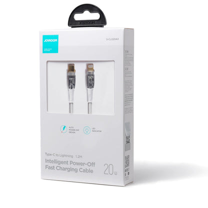 Cablu Date si Incarcare USB-C - Lightning Joyroom S-CL020A3, 20W, 1.2m, Alb