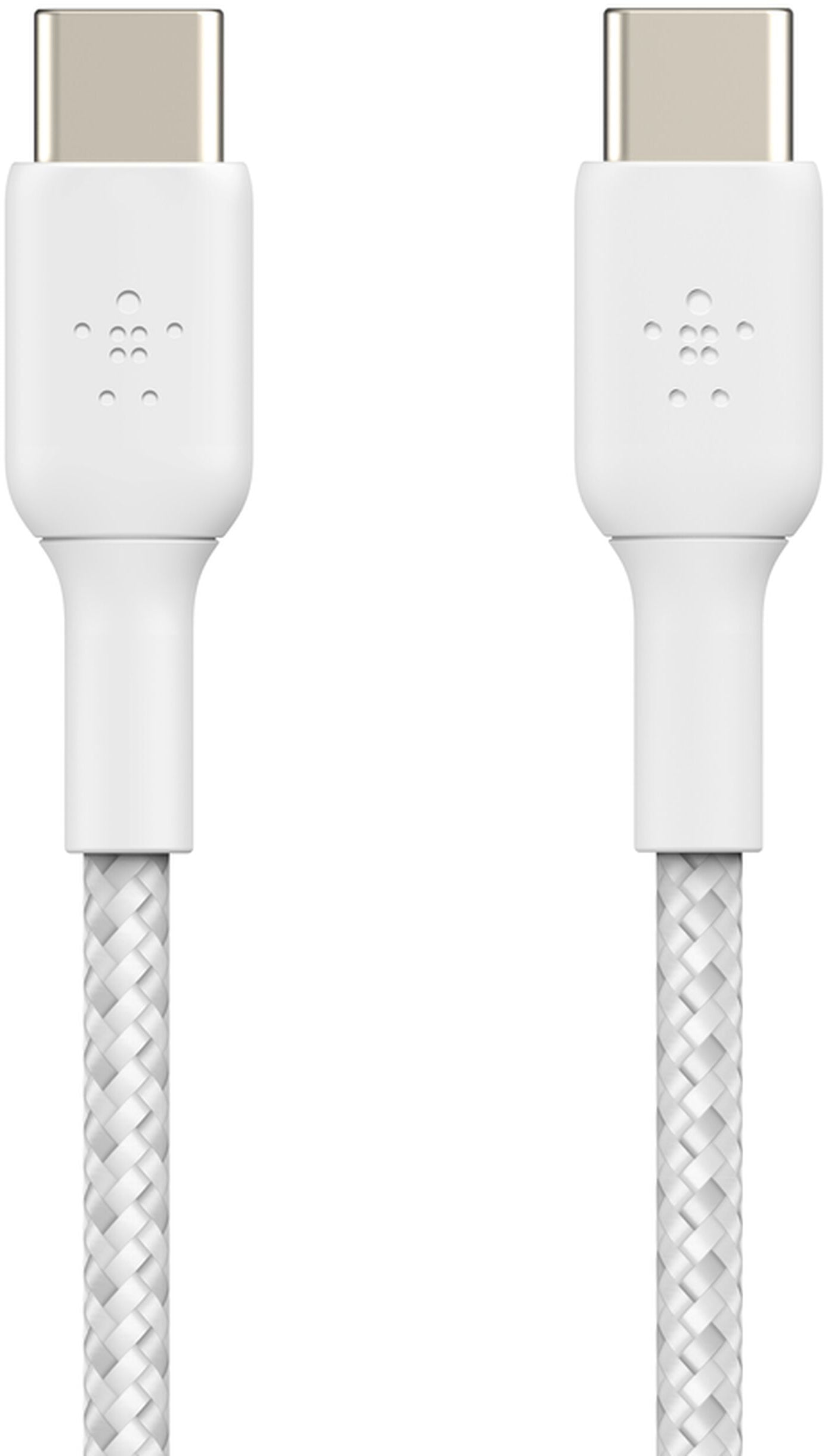 Cablu Date si Incarcare USB-C - USB-C Belkin BoostCharge Pro, 60W, 2m, Alb CAB004bt2MWH