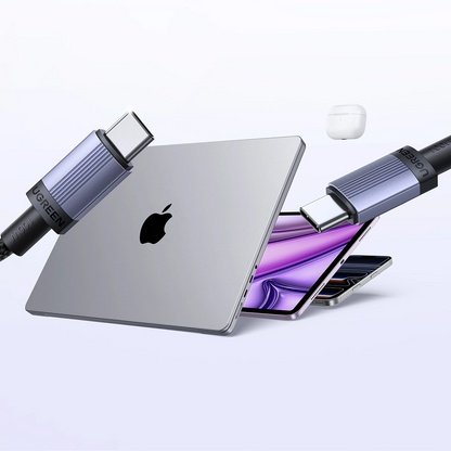 Cablu Date si Incarcare USB-C - USB-C UGREEN, 100W, 2m, Negru