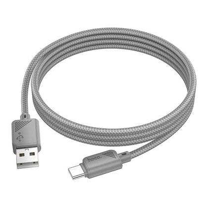 Cablu Date si Incarcare USB-A - USB-C HOCO X113, 18W, 1m, Gri