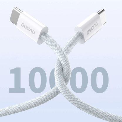Cablu Date si Incarcare USB-C - USB-C Dudao L6C, 30W, 1m, Bleu