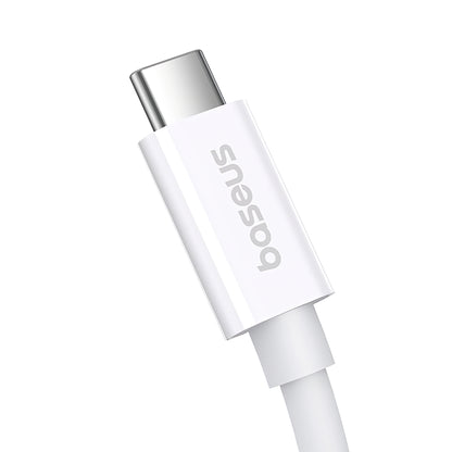 Kabel USB-C do ładowania i transmisji danych - USB-C Baseus Superior Series 2, 240 W, 1 m, biały P10365200211-02