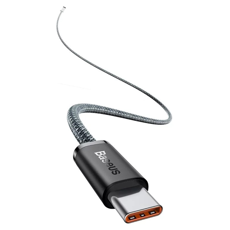 Cablu Date si Incarcare USB-C - USB-C Baseus Dynamic Series, 100W, 1m, Gri CALD000216