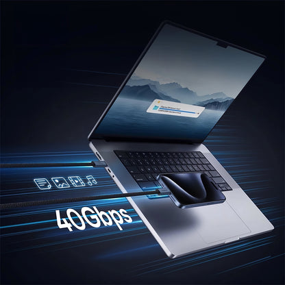 Cablu Date si Incarcare USB-C - USB-C Baseus Flash Series II, 240W, 1m, Negru P10311803111-00