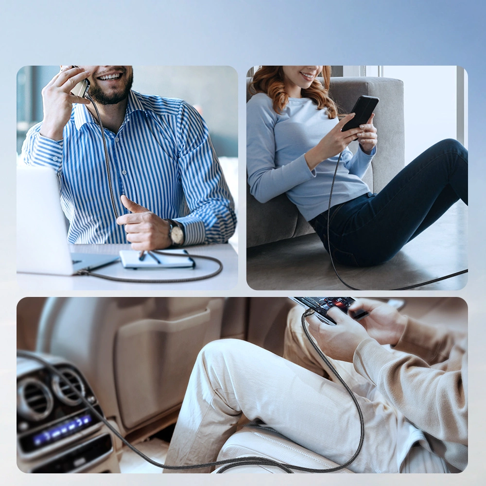 Cablu Date si Incarcare USB-A - USB-C Joyroom S-A25 Light-Speed, 100W, 1.2m, Negru