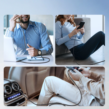 Cablu Date si Incarcare USB-A - USB-C Joyroom S-A25 Light-Speed, 100W, 1.2m, Negru