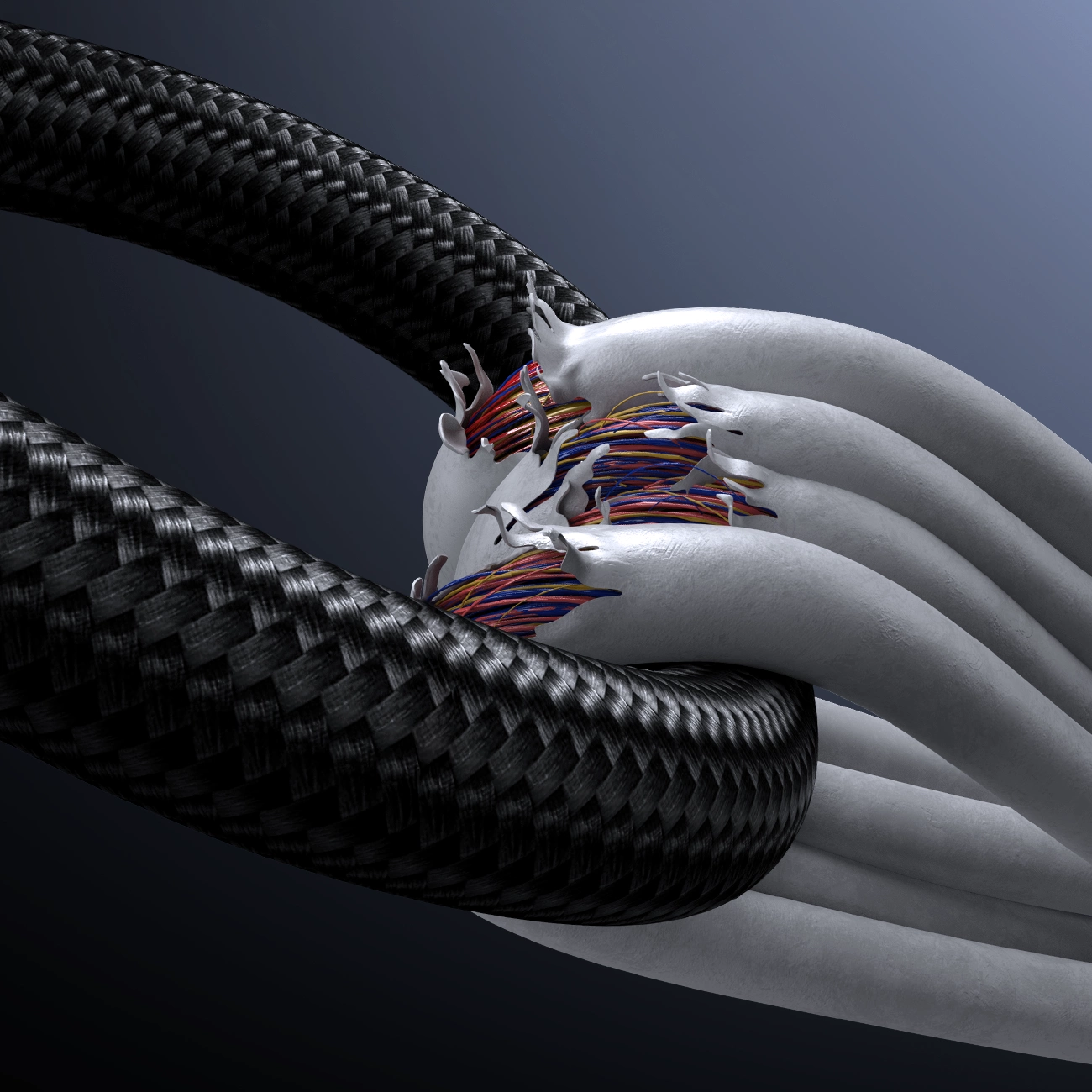 Cablu Date si Incarcare USB-C - Lightning Joyroom S-A16 Pro Prism Display, 30W, 1.2m, Negru