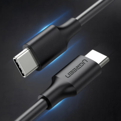 Cablu Date si Incarcare USB-C - USB-C UGREEN US286, 60W, 3m, Negru