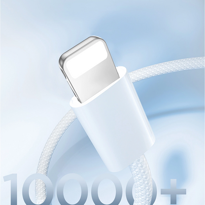 Cablu Date si Incarcare USB-C - Lightning Joyroom S-A45, 30W, 1m, Alb