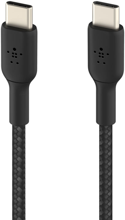 Cablu Date si Incarcare USB-C - USB-C Belkin BoostCharge Pro, 60W, 2m, Negru CAB004bt2MBK