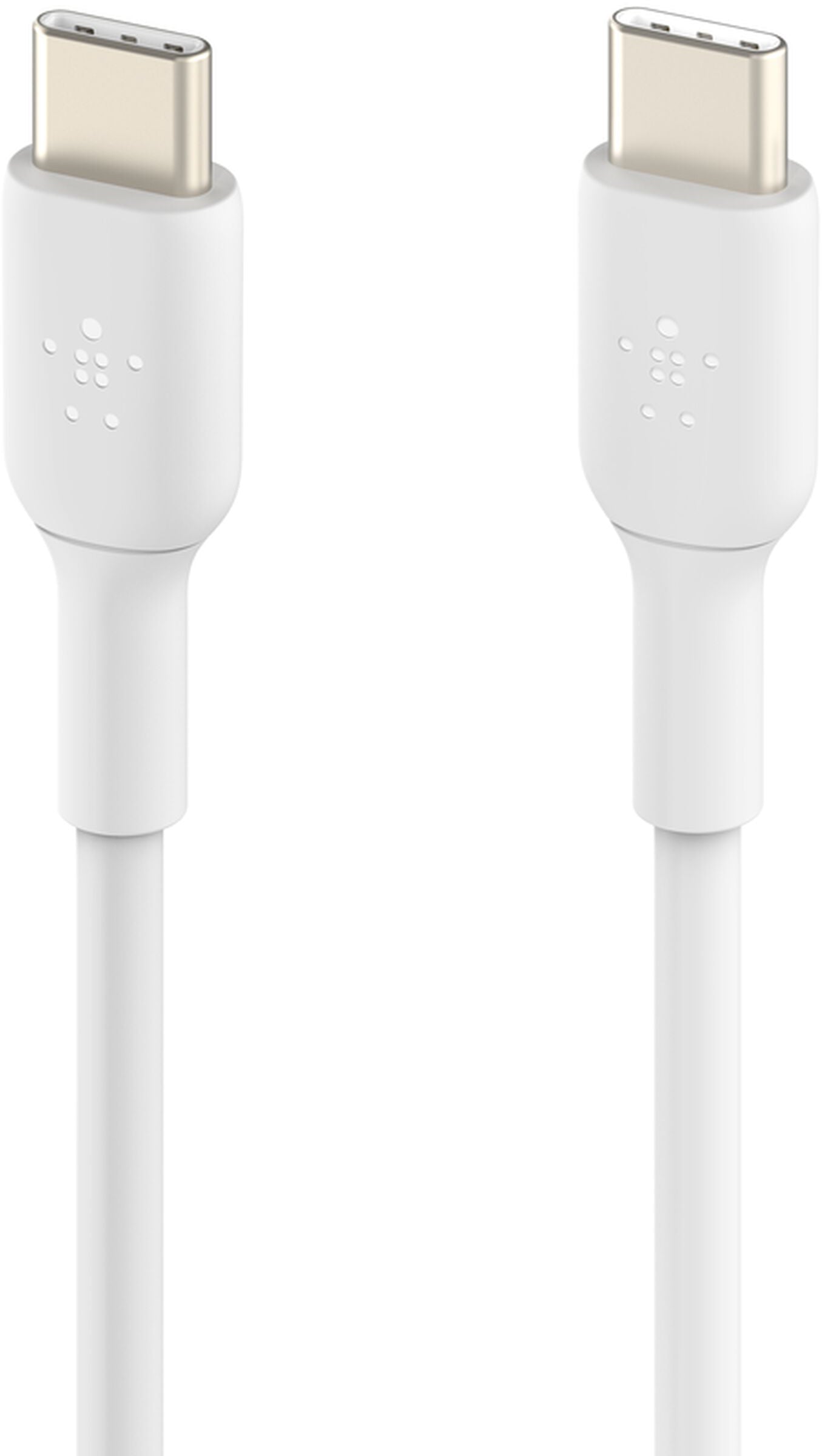 Cablu Date si Incarcare USB-C - USB-C Belkin BoostCharge, 60W, 1m, Alb CAB003bt1MWH