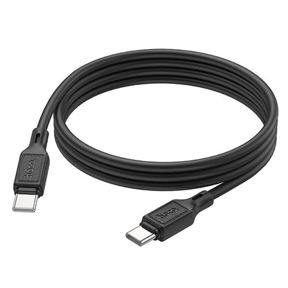Cablu Date si Incarcare USB-C - USB-C HOCO X90, 60W, 1m, Negru