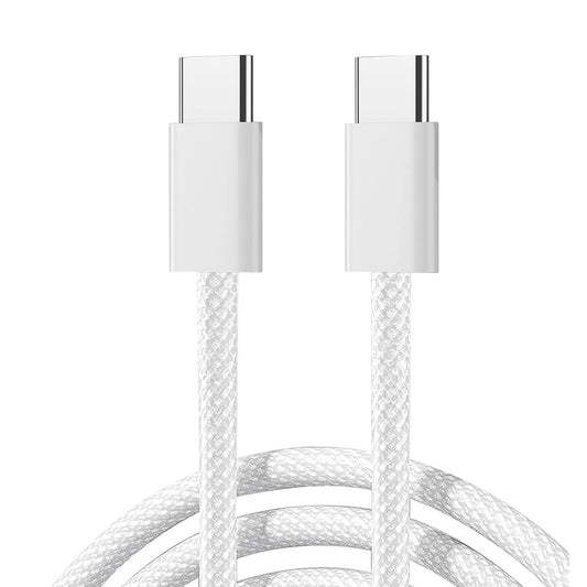 Cablu Date si Incarcare USB-C - USB-C Joyroom S-A45, 60W, 1m, Alb