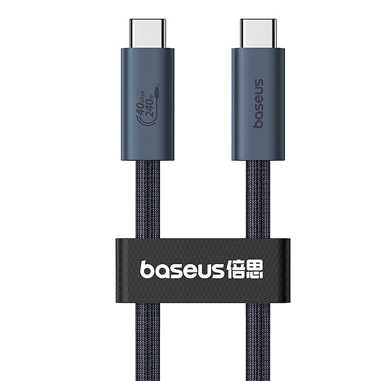Cablu Date si Incarcare USB-C - USB-C Baseus Flash Series II, 240W, 1m, Negru P10311803111-00