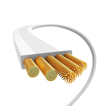 Cablu Date si Incarcare USB-C - USB-C Baseus Free2Draw Mini Retractable, 100W, 1m, Alb P10364500211-00