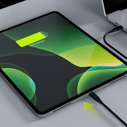 Cablu Date si Incarcare USB-C - USB-C Allity. AUC-02, 100W, 2m, Negru