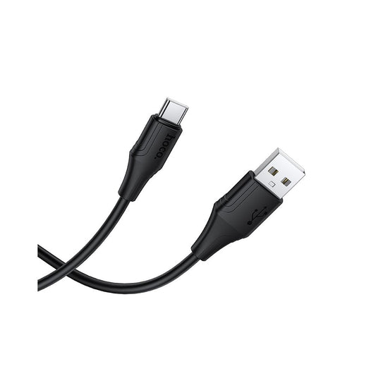 Cablu Date si Incarcare USB-A - USB-C HOCO X124, 18W, 1m, Negru