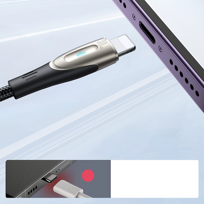 Cablu Date si Incarcare USB-A - Lightning Joyroom SA31-AL3, 18W, 1.2m, Negru