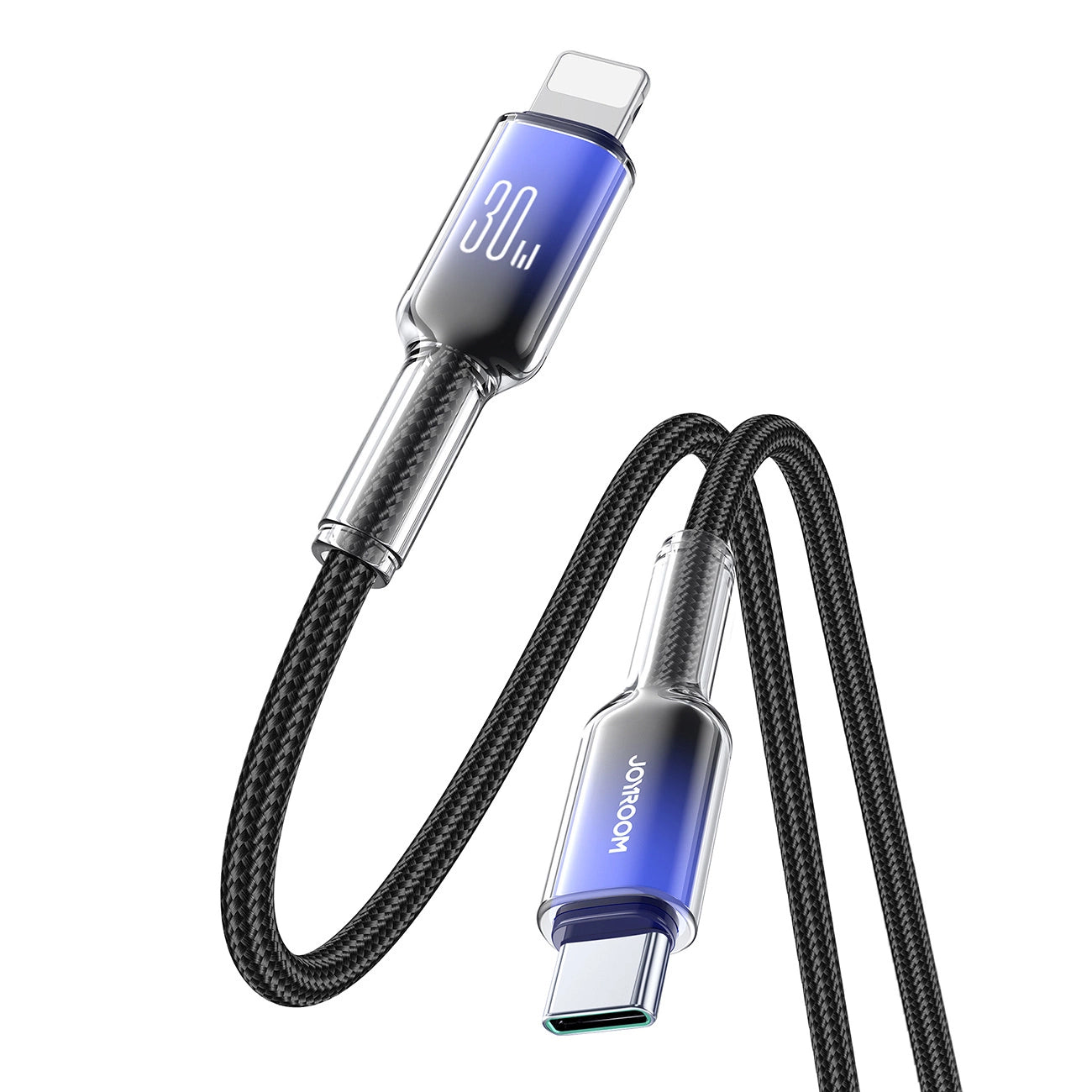 Cablu Date si Incarcare USB-C - Lightning Joyroom S-A42, 30W, 1.2m, Negru