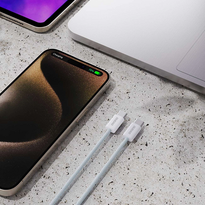 Cablu Date si Incarcare USB-C - USB-C Dudao L6C, 30W, 1m, Bleu